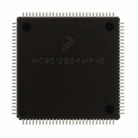 MC9S12B64MPVE IC MCU 64K FLASH 25MHZ 112-LQFP