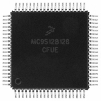 MC9S12B128CFUE IC MCU 128K FLASH 25MHZ 80-QFP