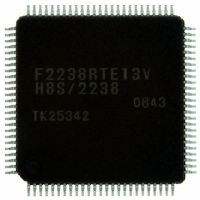 DF2238RTE13V IC H8S MCU FLASH 256K 100TQFP