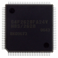DF2628FA24V IC H8S/2628 MCU FLASH 100QFP