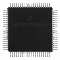 MC9S12XDT512MAA IC MCU 512K FLASH 80-QFP