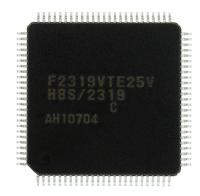 DF2319CVTE25V IC H8S MCU FLASH 512K 100TQFP