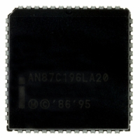 AN87C196LA20F8 IC MCU 16-BIT 5V 24K OTP 52-PLCC