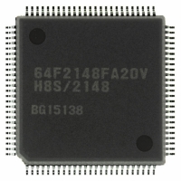 DF2148RFA20V IC H8S/2148 MCU FLASH 100QFP