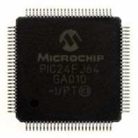 PIC24FJ64GA010-I/PT IC PIC MCU FLASH 64KB 100TQFP