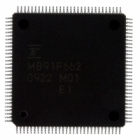 MB91F662PMC-GE1 IC MCU 512KB FLASH FR80 120-LQFP