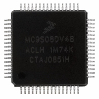 MC9S08DV48ACLH IC MCU 48K FLASH 2K RAM 64-LQFP