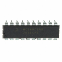MCHC908JK3ECPE IC MCU 4K FLASH 8MHZ 20-DIP