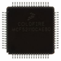 MCF52210CAE80 IC MCU 32BIT 80MHZ 64-LQFP