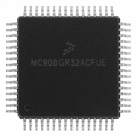 MC908GR32ACFUE IC MCU 32K FLASH 8MHZ 64-QFP