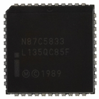 N87C5833SF76 IC MCU 8BIT 32K 33MHZ OTP 44PLCC