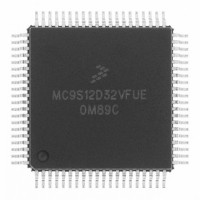 MC9S12D32VFUE IC MCU 32K FLASH 25MHZ 80-QFP