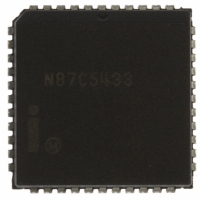 N87C5433SF76 IC MCU 8BIT 16K 33MHZ OTP 44PLCC