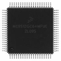 MC9S12GC64MFUE IC MCU 64K FLASH 25MHZ 80-QFP