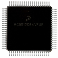 MC9S12C64VFUE IC MCU 64K FLASH 4K RAM 80-QFP