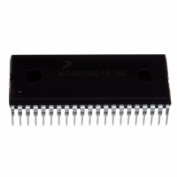 MC908BD48IBE IC MCU 48K FLASH 6MHZ USB 42SDIP