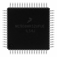 MC908MR32VFUE IC MCU 32K FLASH 8MHZ 64-QFP
