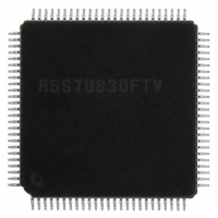 DS70830AN80FTV IC SUPERH MPU ROMLESS 100TQFP