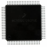 MC9S12C128CFUE IC MCU 128K FLASH 25MHZ 80-QFP