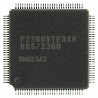 DF2360VTE34V IC H8S/2360 MCU FLASH 120-TQFP