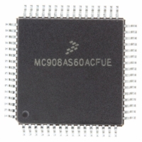 MC908AS60ACFUE IC MCU 60K FLASH 8.4MHZ 64-QFP