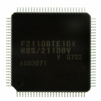 DF2110BVTE10V IC H8S/2110B MCU FLASH 100TQFP