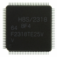 DF2318VTE25V IC H8S MCU FLASH 256K 100TQFP
