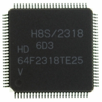 HD64F2318VTE25 IC H8S MCU FLASH 256K 100-QFP