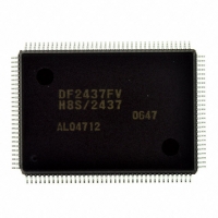 DF2437FV IC H8S/2437 MCU FLASH 128QFP