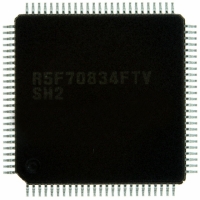 DF70834AN80FTV IC SUPERH MCU FLASH 100TQFP