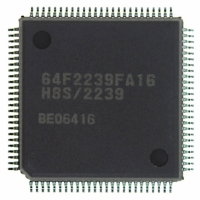 HD64F2239FA16 IC H8S MCU FLASH 384K 100-QFP