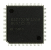 DF2239FA20V IC H8S MCU FLASH 384K 100QFP