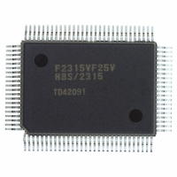 DF2315VF25V IC H8S/2315 MCU FLASH 100QFP