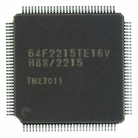 DF2215TE16V IC H8S MCU FLASH 256K 120TQFP