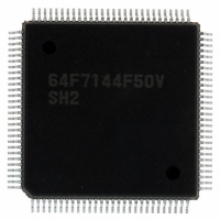 HD64F7144FW50V IC SUPERH MCU FLASH 256K 112QFP