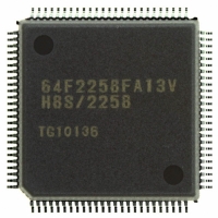 DF2258FA13V IC H8S/2258 MCU FLASH 100QFP