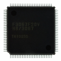 DF3067RF20V IC H8/3067 MCU FLASH 128K 100QFP