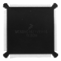 MC68HC16Z1VEH16 IC MCU 16BIT 1K FLASH 132-PQFP