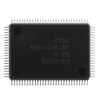 M30843FJFP#D5 IC M32C MCU FLASH 512K 100-LQFP