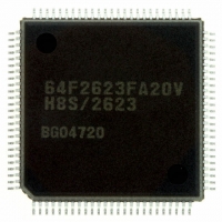 DF2623FA20JV IC H8S MCU FLASH 256K 100QFP