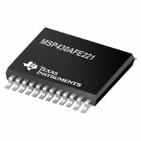 MSP430AFE221IPW IC MCU 16BIT 4KB FLASH 24TSSOP