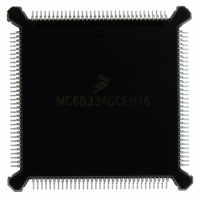 MC68334GCEH16 IC MCU 16MHZ 2K RAM 132-PQFP