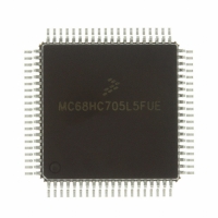 MC68HC705L5FUE IC MCU 8BIT 8KB EPROM 80-QFP