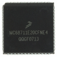 MC68711E20CFNE4 IC MCU 8BIT 20K FLASH 52-PLCC
