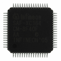 SAF-XC164CM-8F40F AA IC MCU 16BIT FLASH TQFP-64-8