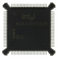 NG80386SXLP20 IC MPU 32-BIT 5V 20MHZ 100-QFP