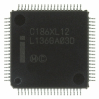 SB80C186XL12 IC MPU 16-BIT 5V 12MHZ 80-SQFP