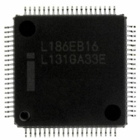 SB80L186EB16 IC MPU 16-BIT 3V 16MHZ 80-SQFP