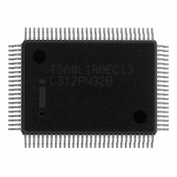 TS80L188EC13 IC MPU 16-BIT 3V 13MHZ 100-MQFP