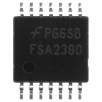 FSA2380MTCX IC SWITCH AUDIO 3:1NEG 14-TSSOP